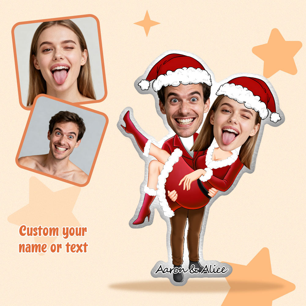Custom Cartoon Pillow Dolls – Personalized Doll That Looks Like You | Mini Me Pillow With Face & Name For Chirstmas For Lovers For Couple