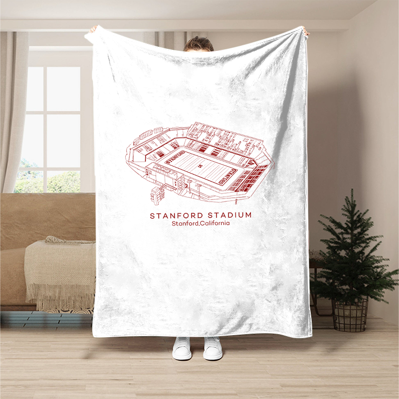 Custom Stadium Blanket Stanford Stadium-Stanford Cardinal football,College Football Blanket