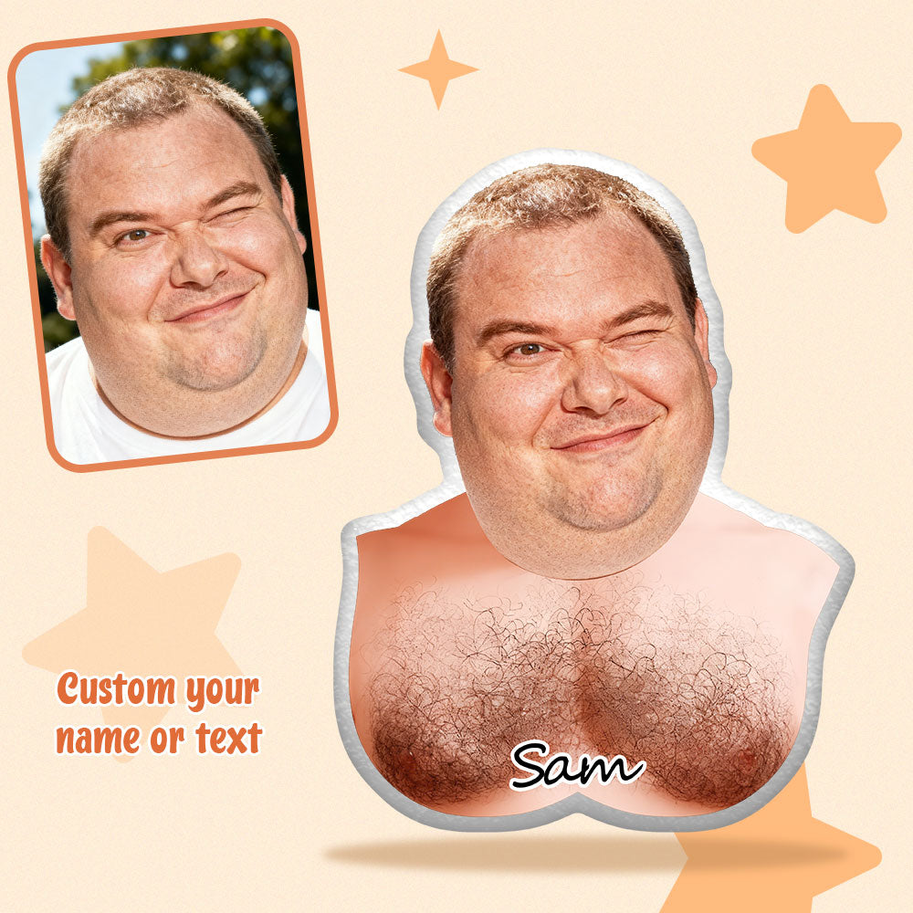 Custom Cartoon Pillow Dolls – Personalized Doll That Looks Like You | Mini Pillow With Face & Name For Chirstmas For Lovers For Couple