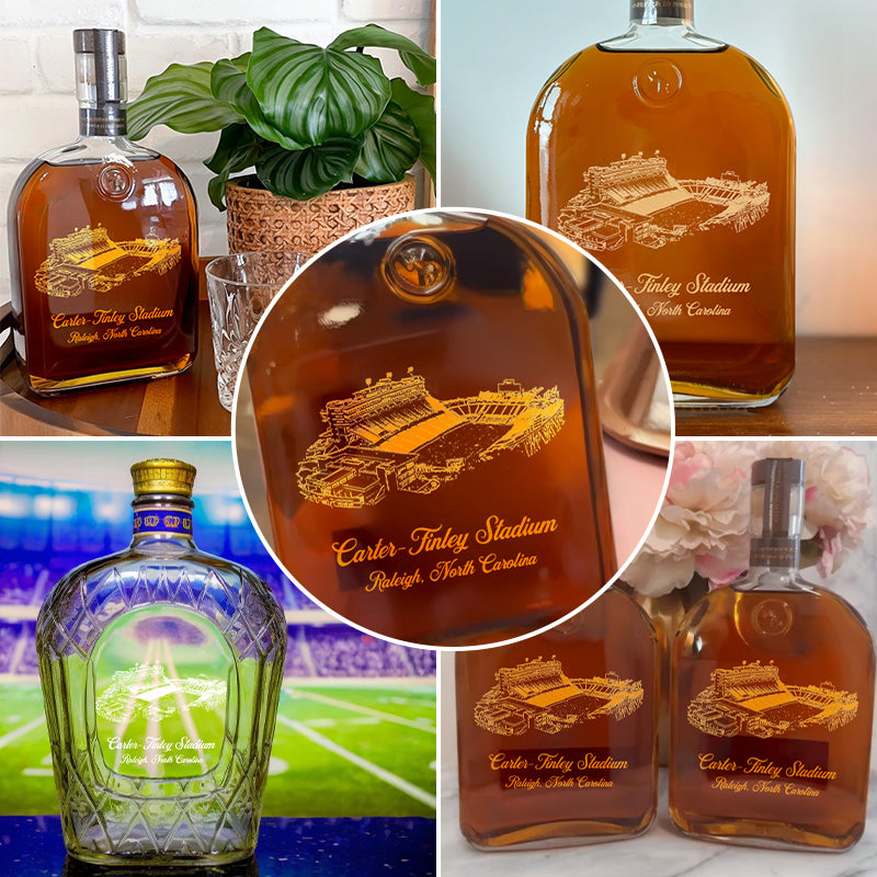 Custom Cardinal Stadium Whiskey Bottles-Gifts For Sports Lovers