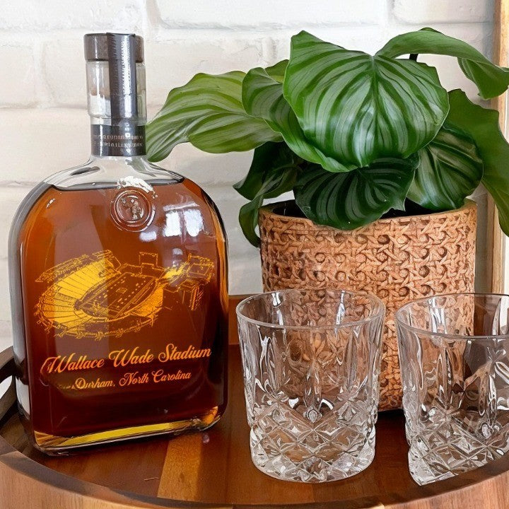 Custom Wallace Wade Stadium Whiskey Bottles-Gifts For Sports Lovers