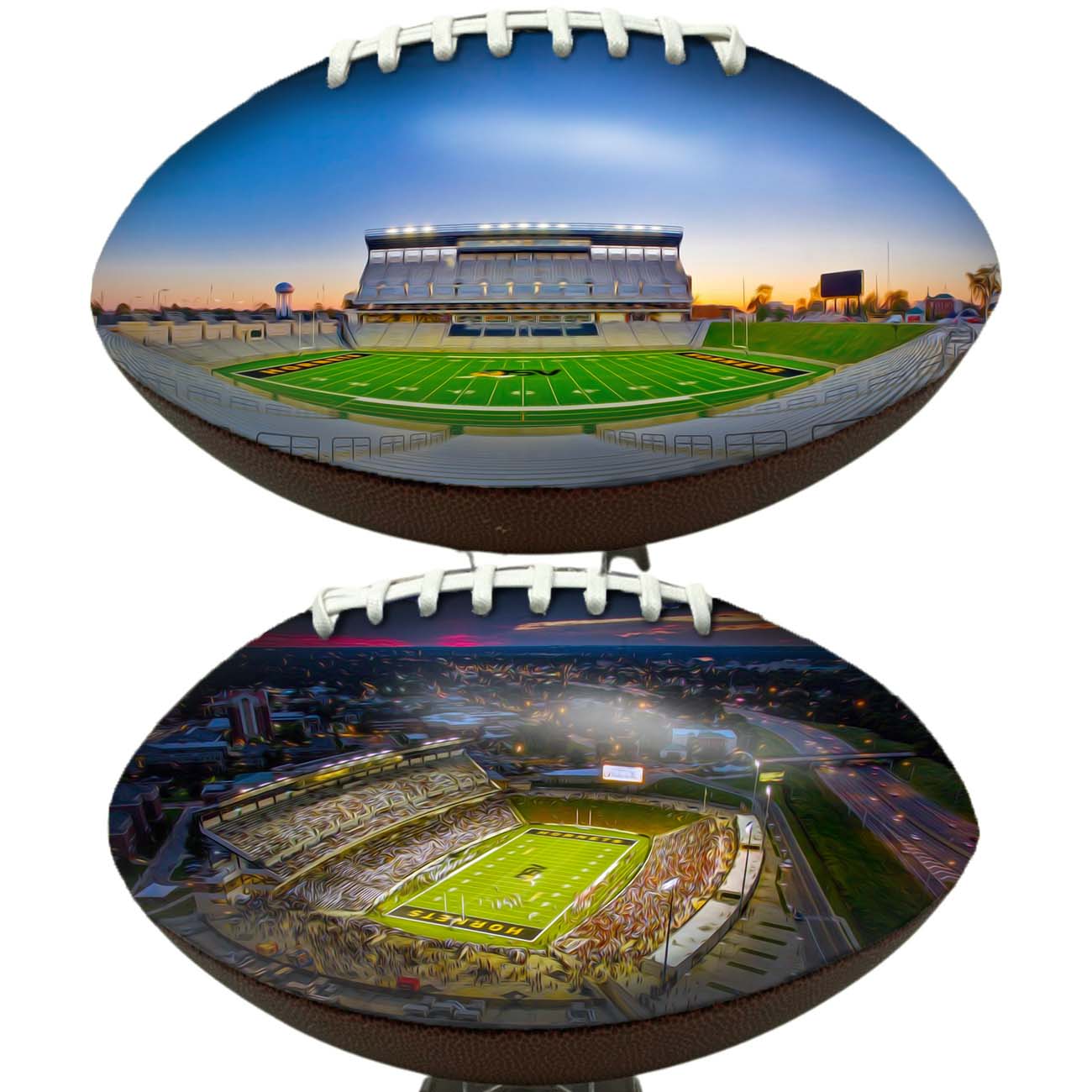 New ASU Stadium Football University Series | Custom Footballs for a College Football Fan