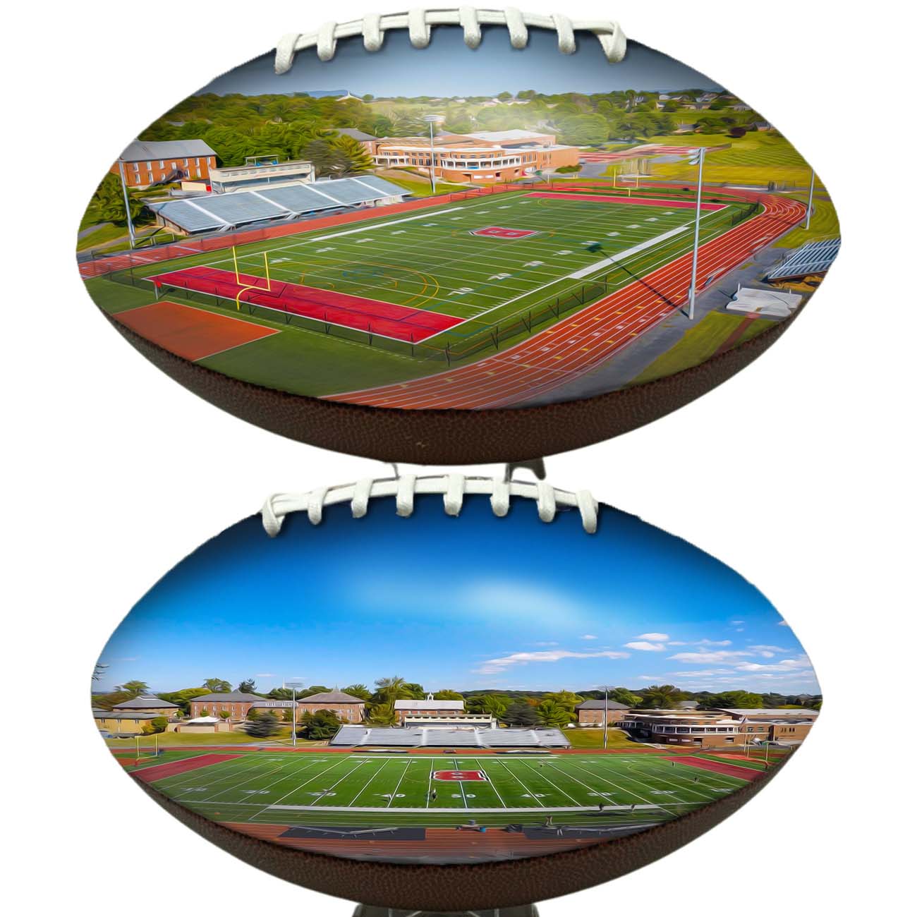 Jopson Field Football University Series | Custom Footballs for a College Football Fan