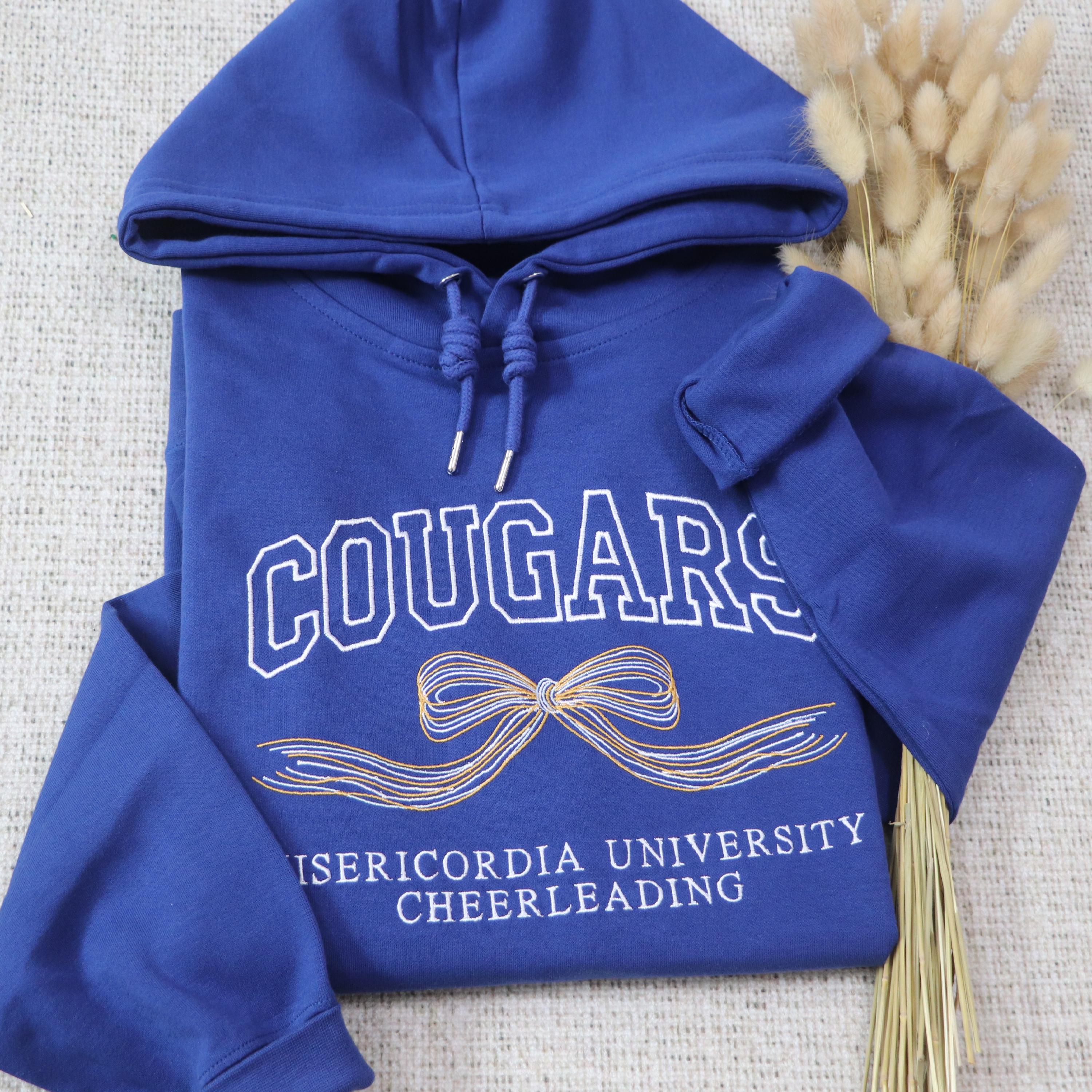 Custom Embroidered College Sorority Alumni Sweatshirt with Bow