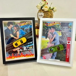 Personalized Love on the Road Toy Dream Car Packaging for Boyfriend, Perfect Gift for Anniversaries, Birthdays with Photo Frame