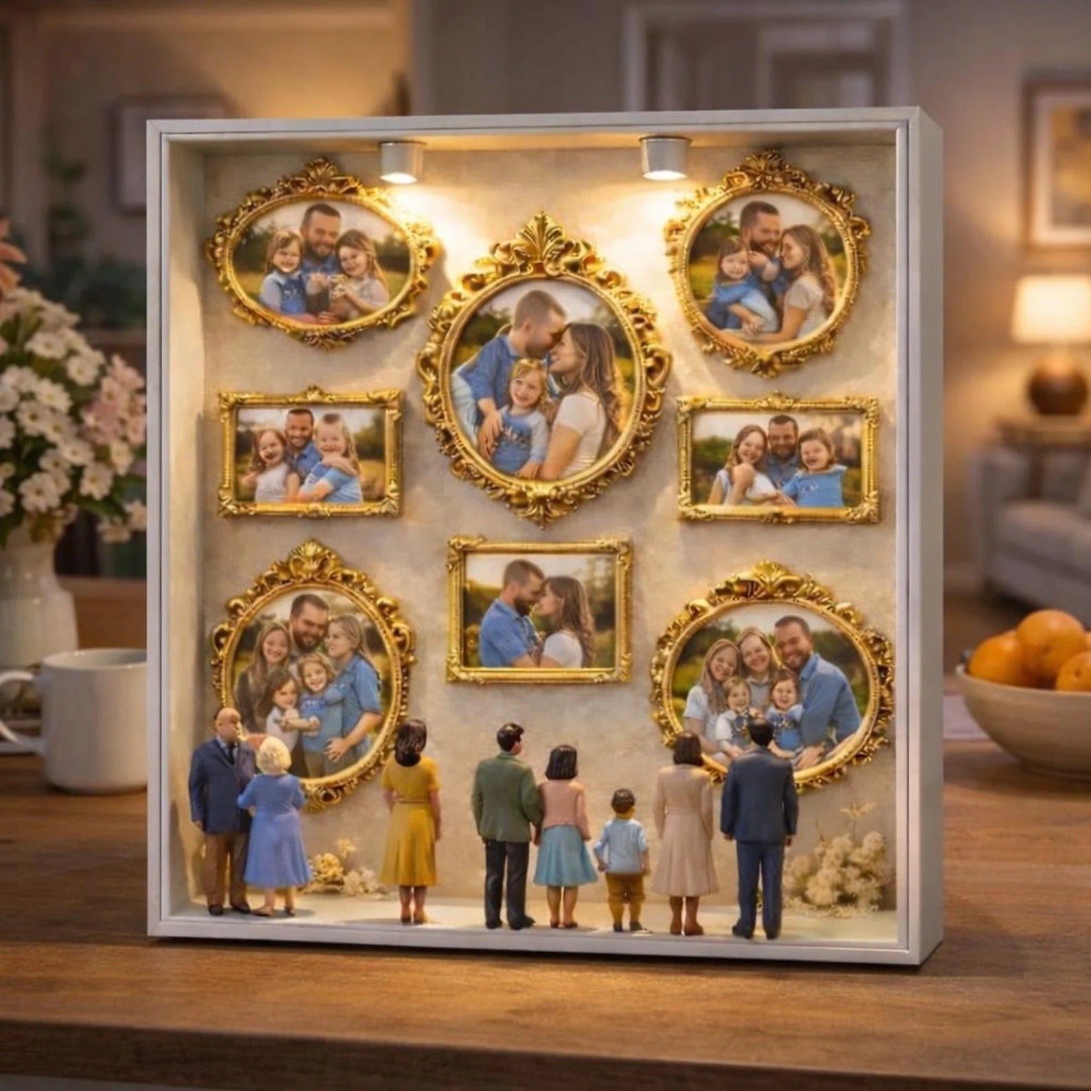 Museum of Us Frame Personalized Mother's Day Gift for Her Cute Miniature Museum Gifts Meaningful Gift For Mom Grandma | Mother's Day Gift