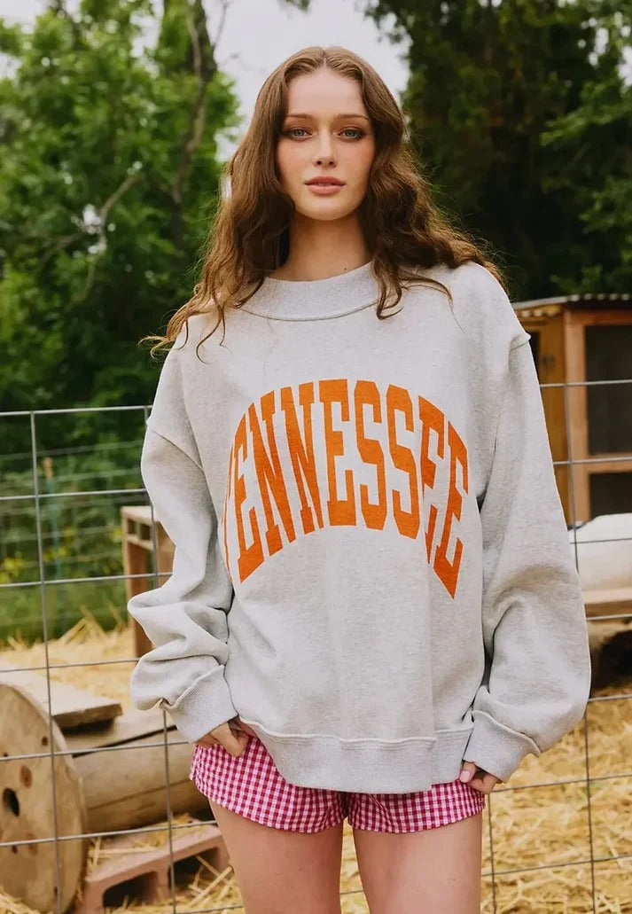 Custom Personalized College Team Name Two-way Stand-up Collar Sweatshirt