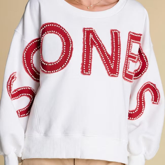 Custom All-Star Distressed Pullover | Oklahoma Sooners Game Day Sweatshirt