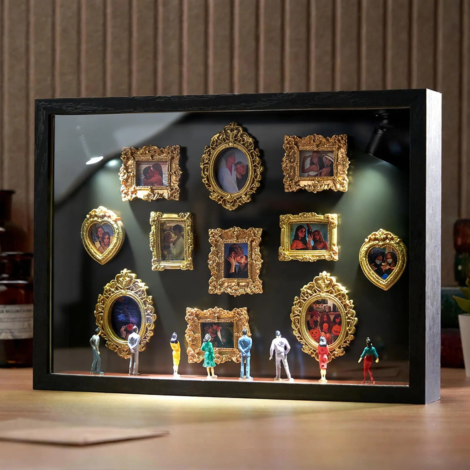 Museum of Us Frame Personalized Couples Gift for Her Cute Miniature Museum Gifts Meaningful Gift Valentine's Day Anniversary Gift